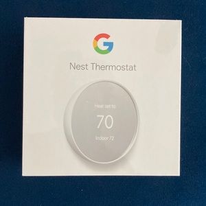 Google Nest Thermostat Snow